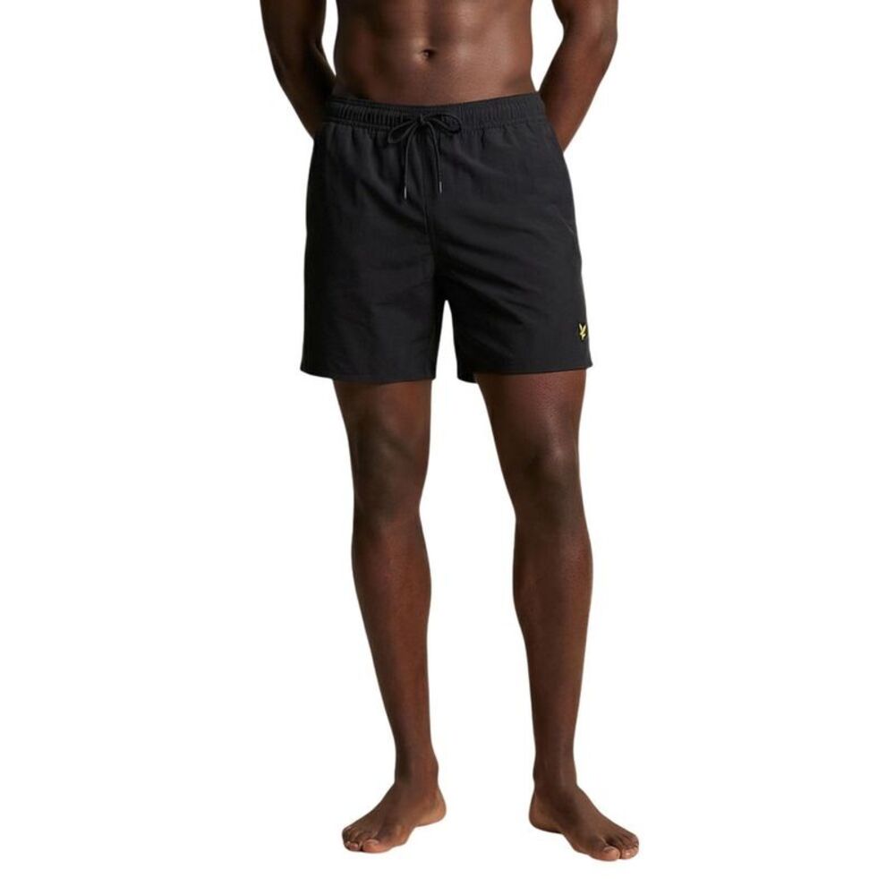 Lyle & Scott Black Polyamide Swim Men's Shorts